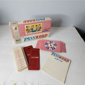 PASSWORD GAME, VOLUME , 1964, MILTON BRADLEY, #4260, COMPLETE EDITION